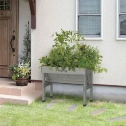 VegTrug WallHugger Small - Grey Wash (FSC 100%) 5 VegTrug WallHugger Small - Grey Wash (FSC 100%) -Quality Garden Care Store 1028265 2