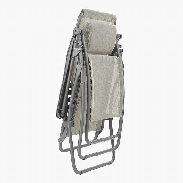 Lafuma RSXA Clip Relaxer Chair - Seigle 2 Lafuma RSXA Clip Relaxer Chair - Seigle - Image 2