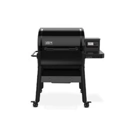 Quality Garden Care Store 2 Weber Smoke Fire EPX4 Stealth Black Wood Pellet Grill