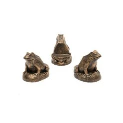 Jardinopia Plant Pot Feet Bronze Frog - Set Of 3 6 Jardinopia Plant Pot Feet Bronze Frog - Set Of 3 -Quality Garden Care Store 1177294 3
