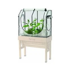 VegTrug Small WallHugger Greenhouse Frame & Multi Cover Set 5 VegTrug Small WallHugger Greenhouse Frame & Multi Cover Set -Quality Garden Care Store 1187443 2