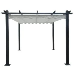 Salamanca 3x4m Grey Gazebo -Quality Garden Care Store 1229453 2