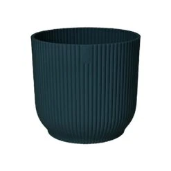 Elho Vibes Fold Round Planter 22cm Deep Blue -Quality Garden Care Store 1230825 4