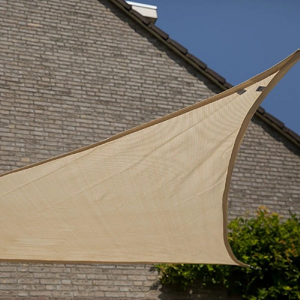 Pacific Lifestyle 3.6m Triangle Shade Sail Off-White 2 Pacific Lifestyle 3.6m Triangle Shade Sail Off-White - Image 2