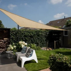 Pacific Lifestyle 3.6m Triangle Shade Sail Off-White 5 Pacific Lifestyle 3.6m Triangle Shade Sail Off-White -Quality Garden Care Store 1240521 3
