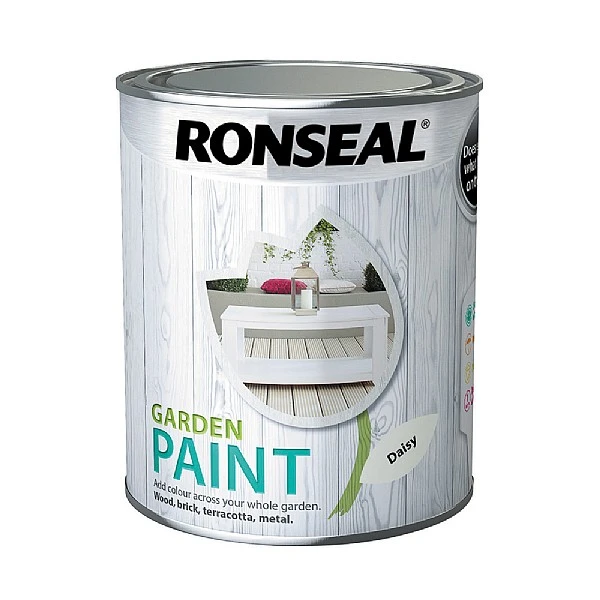 Ronseal Garden Paint Daisy 750ml 1 Ronseal Garden Paint Daisy 750ml