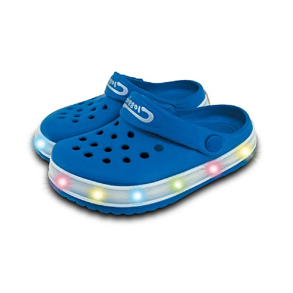 Town & Country Kids Eva Light Up Cloggies Blue 1 Town & Country Kids Eva Light Up Cloggies Blue